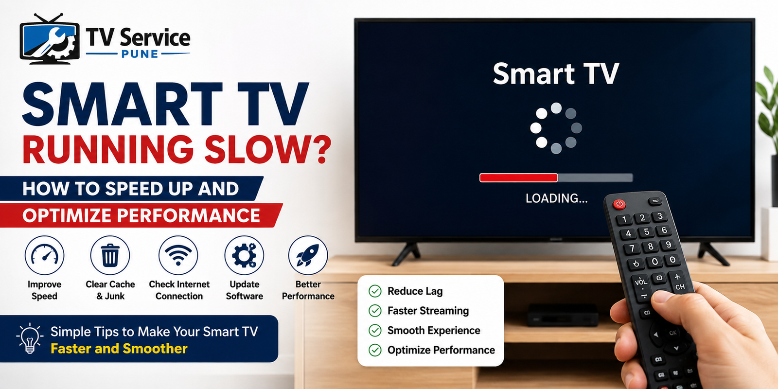 You are currently viewing Smart TV Running Slow? How to Speed Up and Optimize Performance