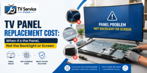 TV Panel Replacement Cost: When It's the Panel, Not the Backlight or Screen